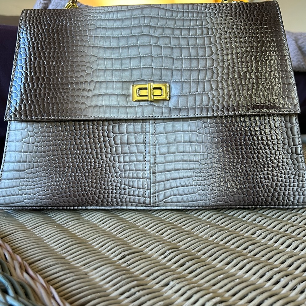 Vintage Style Top Handle Purse